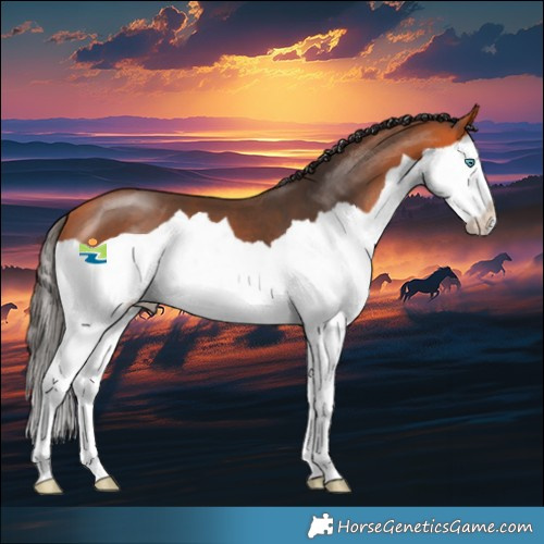 Horse Color:Bay Splash 