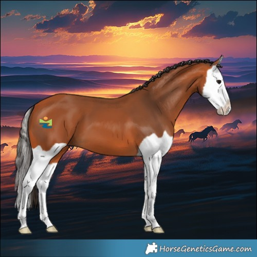 Horse Color:Bay Splash 