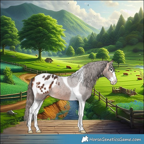 Horse Color:Bay Splash Tobiano Blanket 