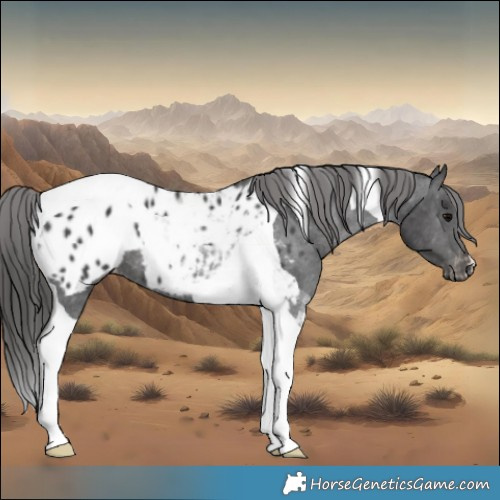 Horse Color:Black Tobiano Blanket 