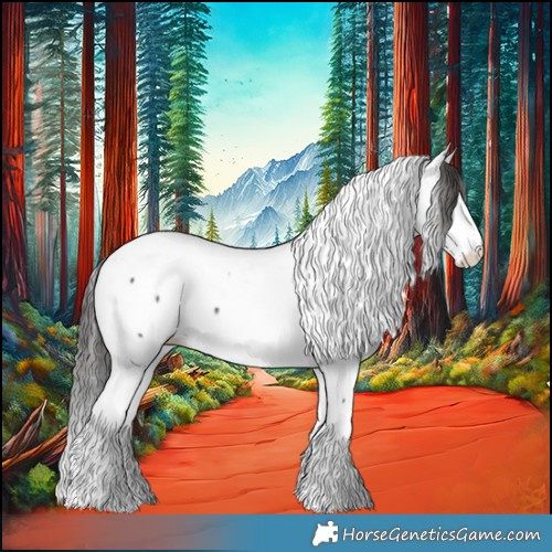 Horse Color:Smoky Black Appaloosa 