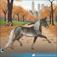 Horse Color:Liver Chestnut Mushroom Rabicano