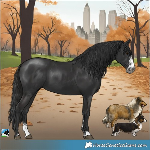 Horse Color:Gray Liver Chestnut Sabino