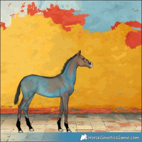 Horse Color:Liver Red Dun 