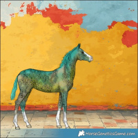 Horse Color:Watercolor Brown Ice