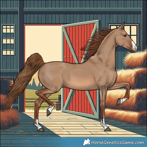 Horse Color:Red Dun 