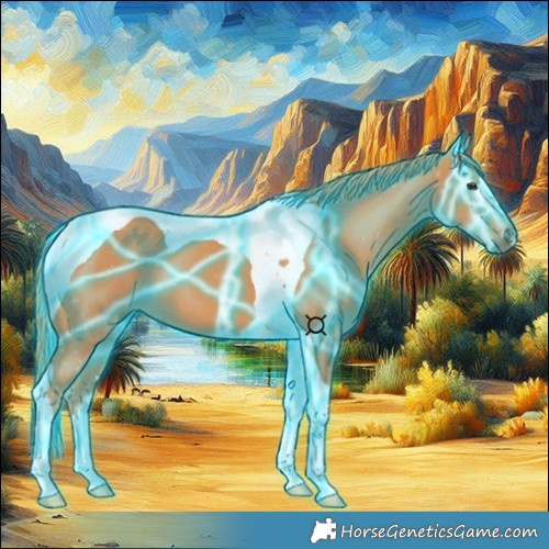 Horse Color:Thunderstruck Chestnut Tobiano 