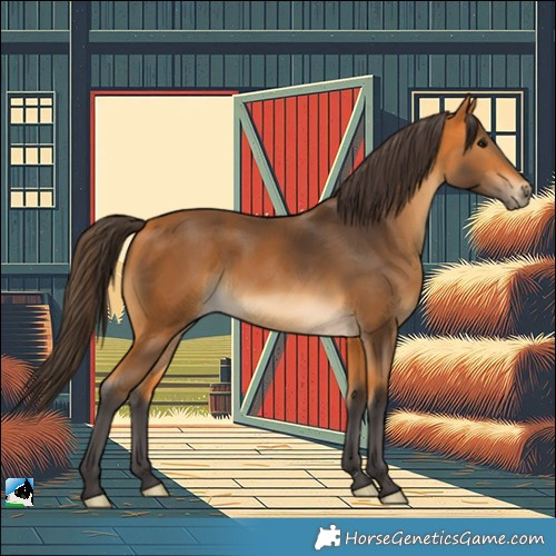 Horse Color:Buckskin