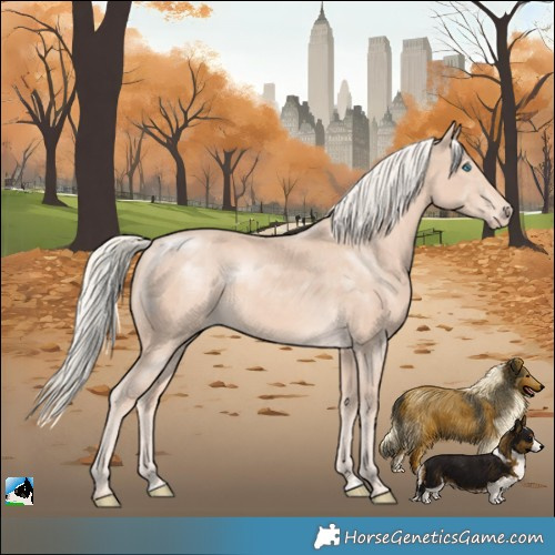 Horse Color:Cremello Rabicano 
