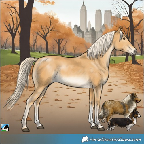 Horse Color:Palomino Sabino Rabicano 