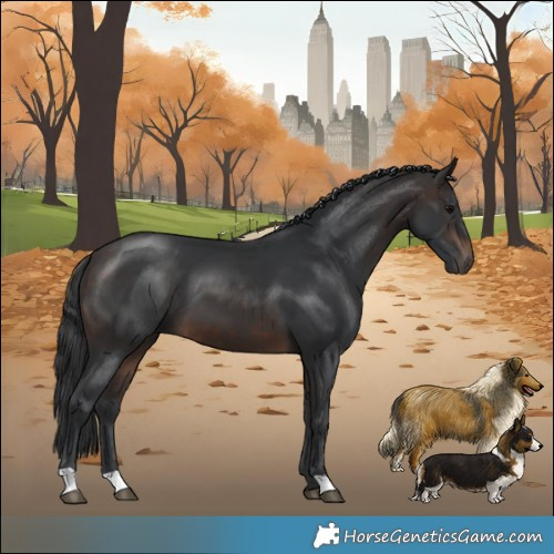 Horse Color:Brown 
