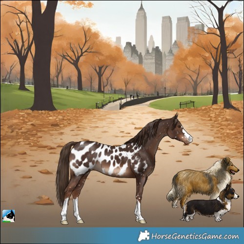 Horse Color:Liver Chestnut Appaloosa 