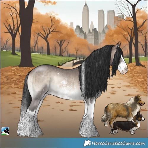 Horse Color:Brown Onyx Mushroom Sabino Splash Rabicano Brindle 