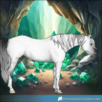 Horse Color:Gray Brown Roan Tobiano Varnish 