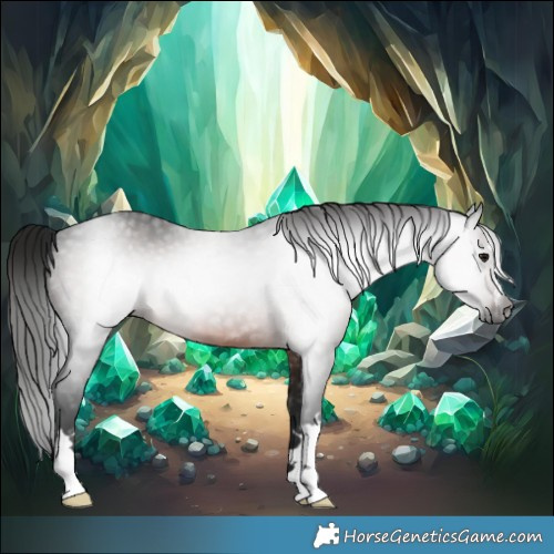 Horse Color:Gray Brown 