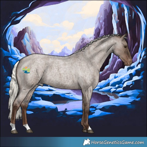 Horse Color:Liver Red Dun Roan Mushroom Appaloosa