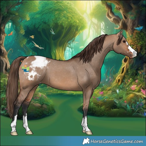 Horse Color:Bay Dun Blanket 