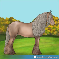 Horse Color:Liver Chestnut Pearl Mushroom 