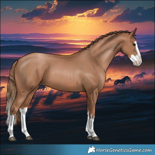 Horse Color:Black Pearl Splash 