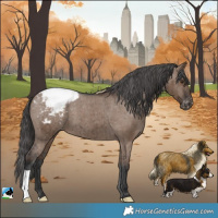 Horse Color:Liver Red Dun Varnish Brindle