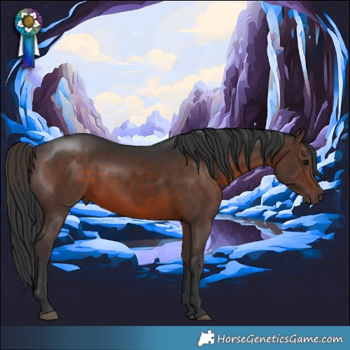 Horse Color:Brown 
