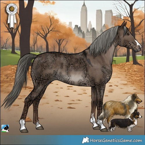 Horse Color:Liver Red Dun Ice Mushroom 