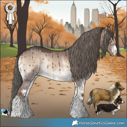 Horse Color:Liver Red Dun Onyx Mushroom Sabino Rabicano Brindle 