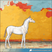 Horse Color:White Spotted Buckskin Pearl Dun Tobiano Appaloosa Rabicano