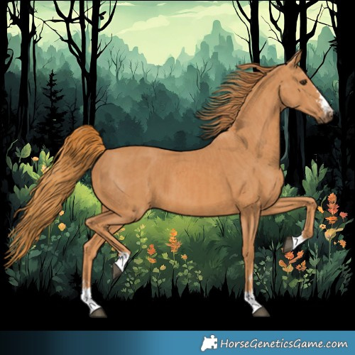 Horse Color:Chestnut  and Chestnut 