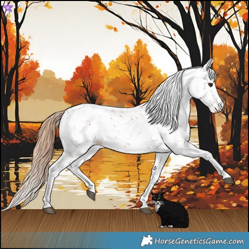 Horse Color:Chestnut Sabino