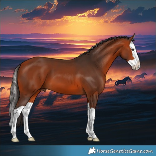 Horse Color:Bay Splash
