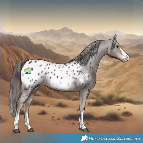 Horse Color:Liver Chestnut Appaloosa 