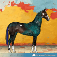 Horse Color:Painted Bay Ice 
