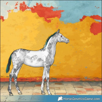 Horse Color:Painted Brown Chinchilla Ice Tobiano 