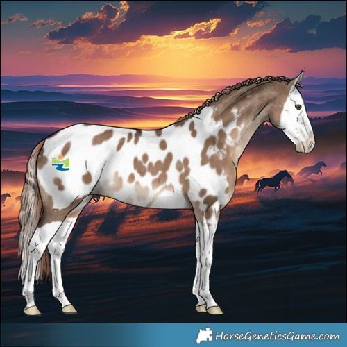 Horse Color:Liver Red Dun Splash Blanket 