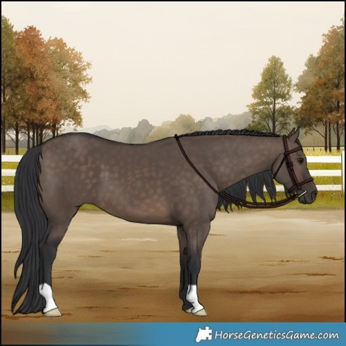Horse Color:Brown Dun 
