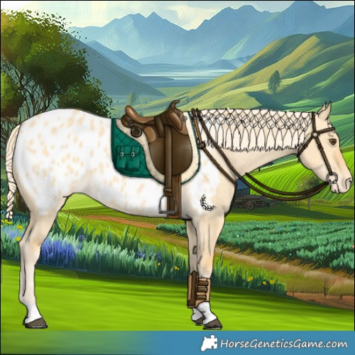 Horse Color:Palomino Dun Appaloosa 