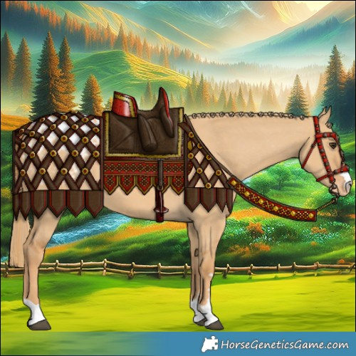 Horse Color:Red Dun Appaloosa 