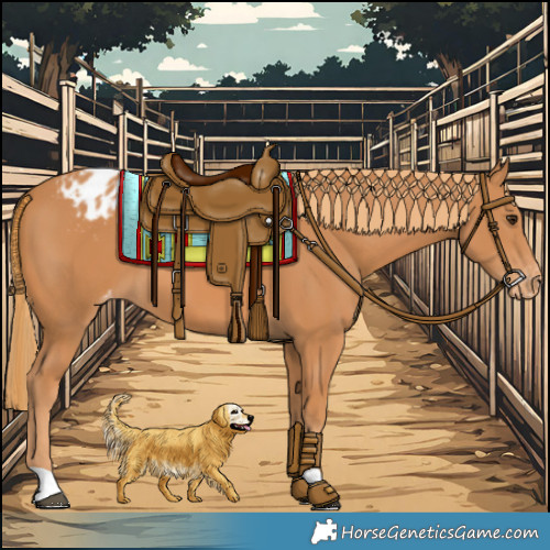 Horse Color:Chestnut Appaloosa 