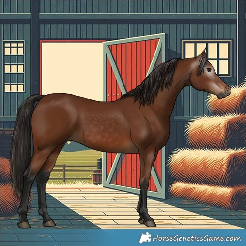 Horse Color:Gray Bay 