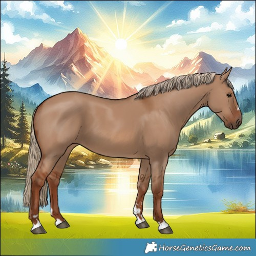 Horse Color:Red Dun 