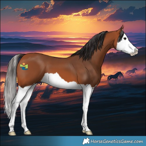 Horse Color:Bay Splash 