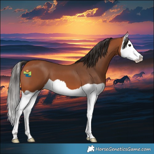 Horse Color:Bay Splash 