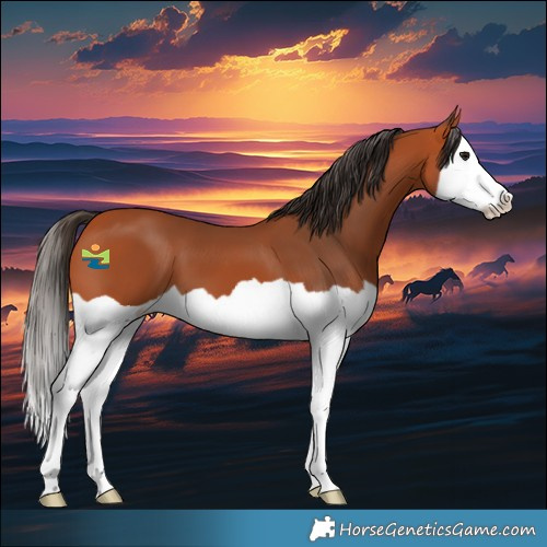 Horse Color:Bay Splash 