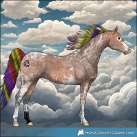 Horse Color:Painted Bay Ice 