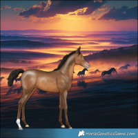 Horse Color:Gray Amber Champagne 