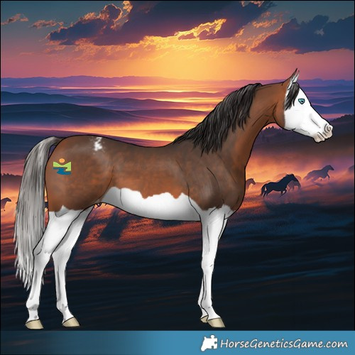 Horse Color:Bay Splash Varnish 