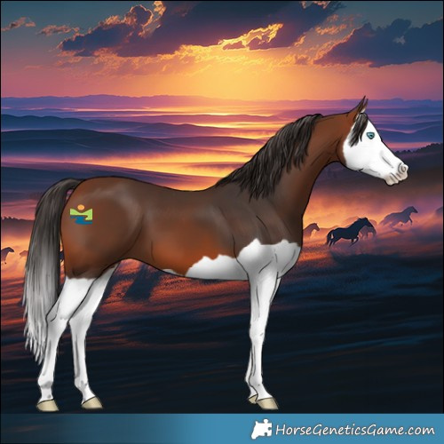 Horse Color:Bay Splash 