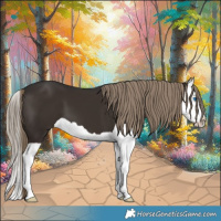 Horse Color:Liver Chestnut Splash 