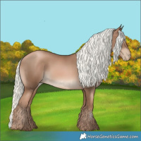 Horse Color:Liver Chestnut Pearl Mushroom 